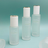 Luxury Frosted Glass Skincare Bottle Set