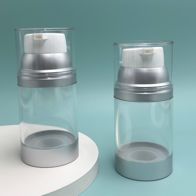 50ml AS Cosmetic Plastic Airless Bottle