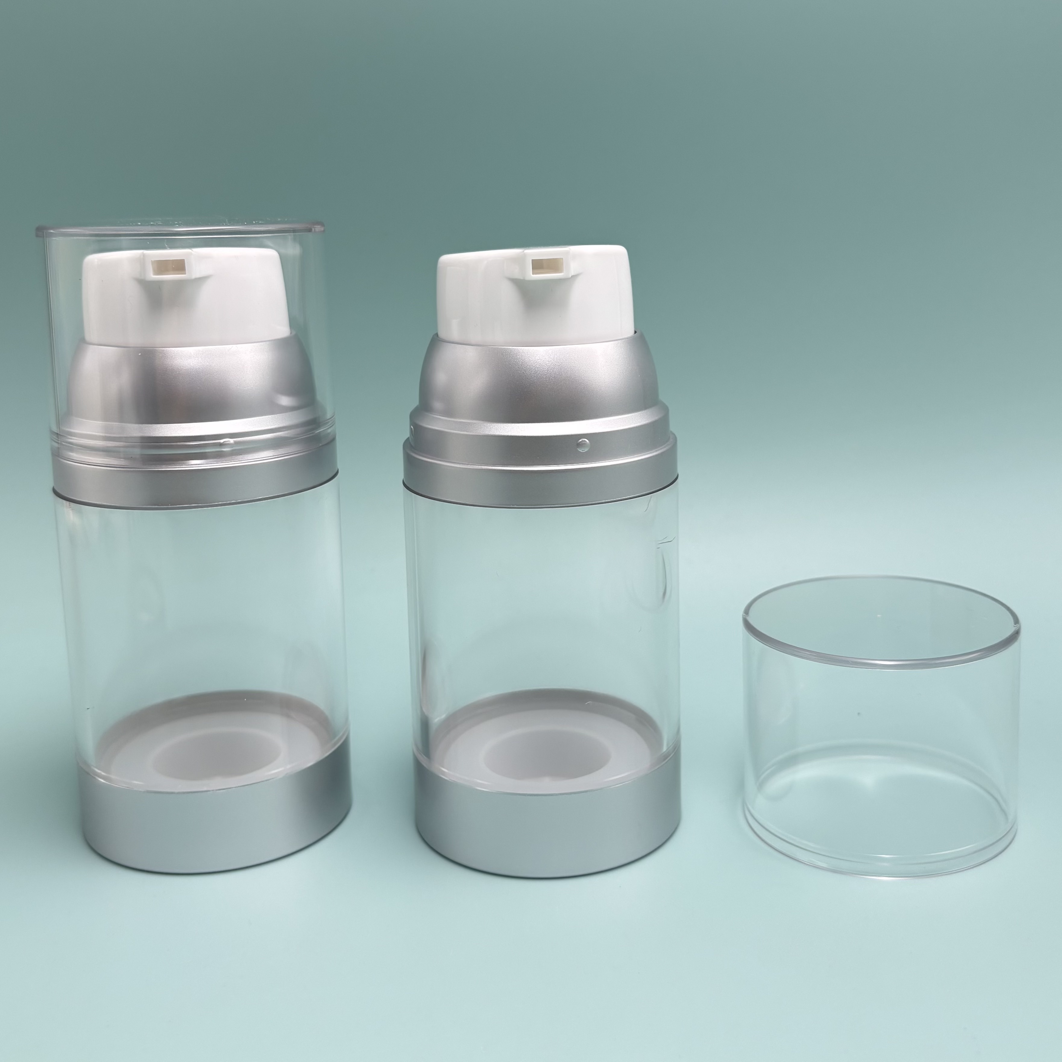 50ml AS Cosmetic Plastic Airless Bottle