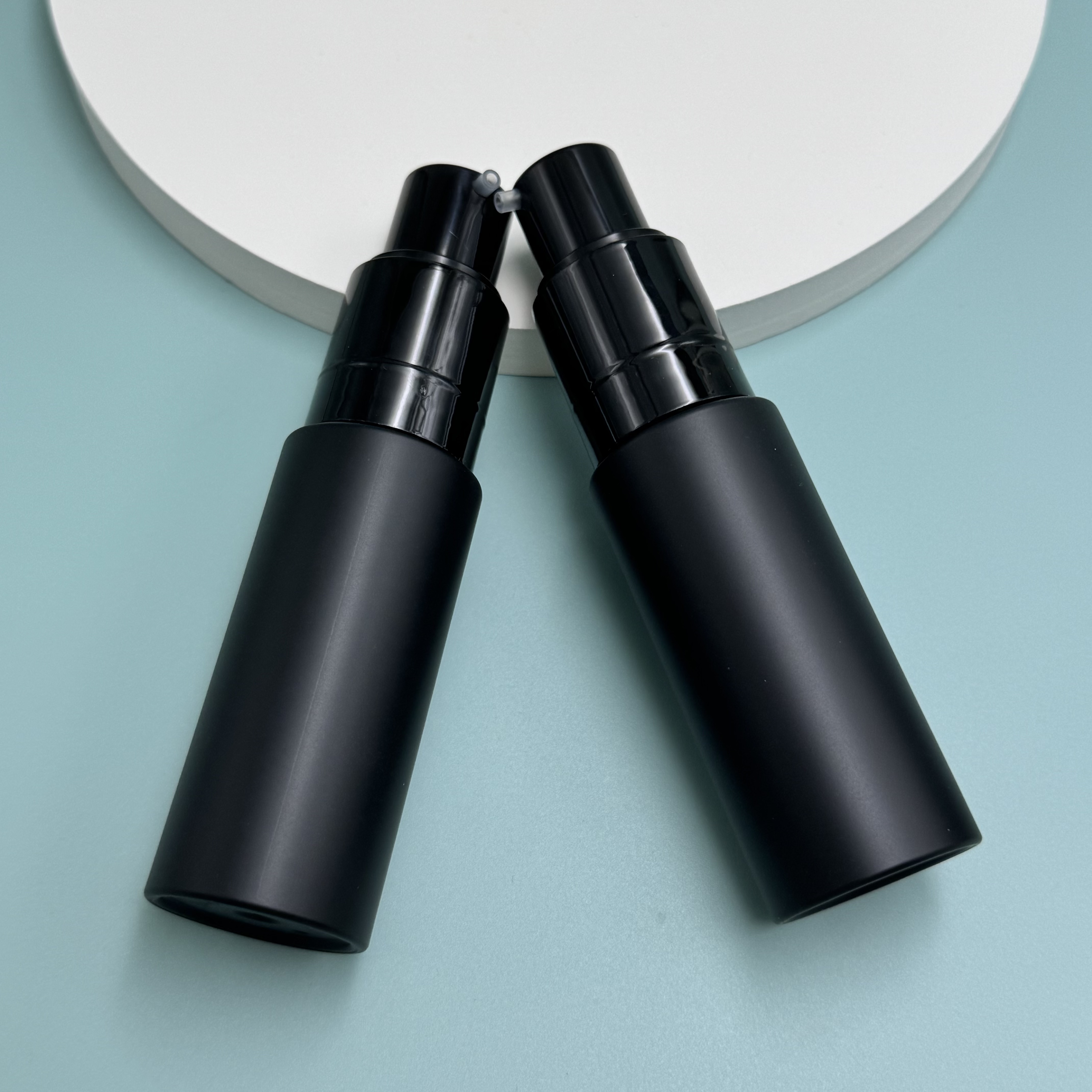 Powder Plastic Pump Bottles
