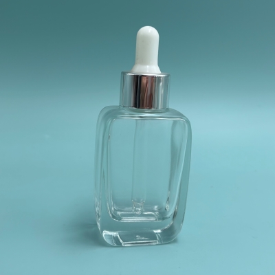 40ml Glass Square Dropper Bottle