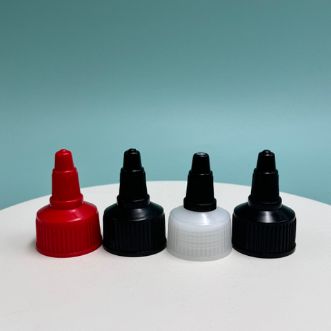 24mm Plastic Screw Tip Cap Squeeze Bottle Lid