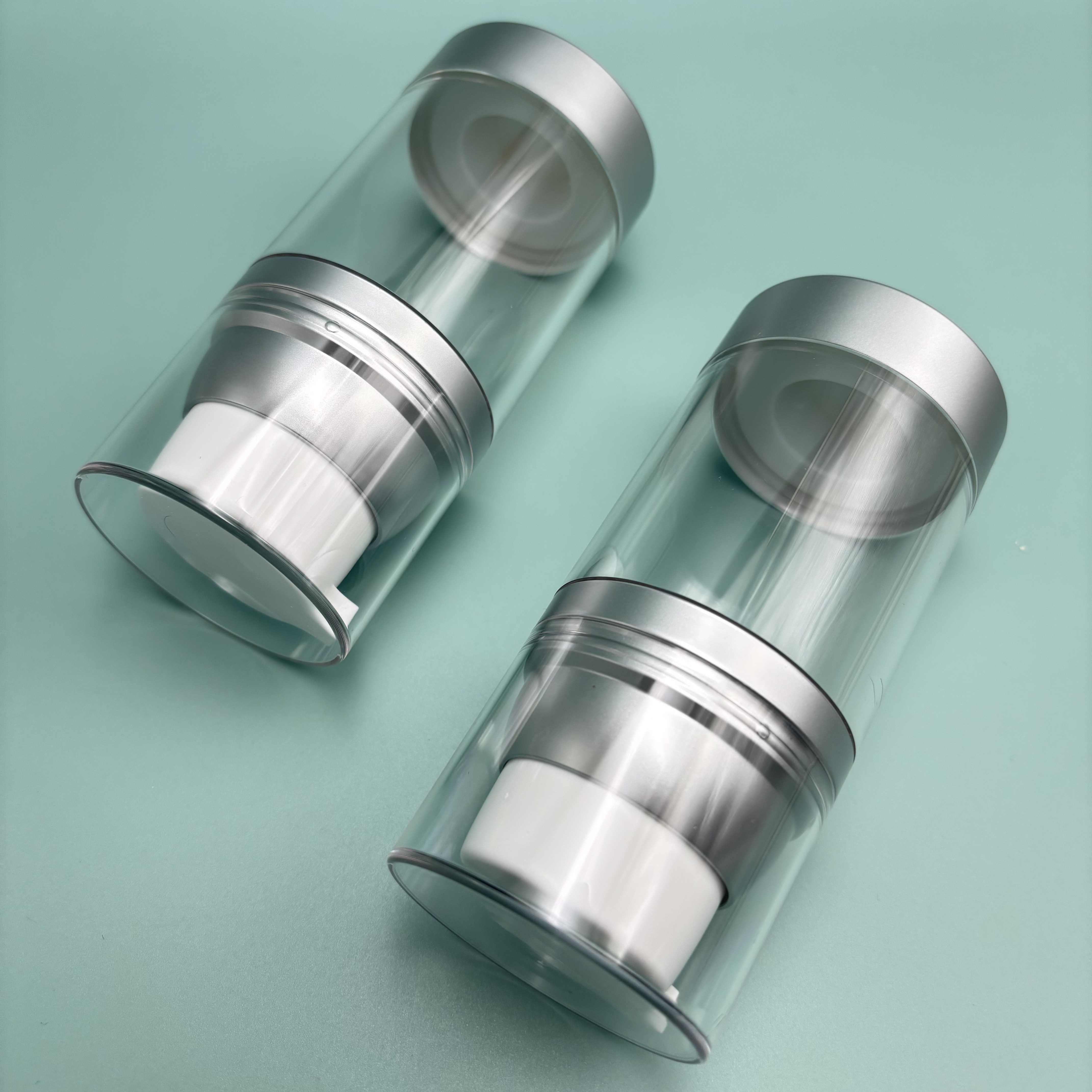 50ml AS Cosmetic Plastic Airless Bottle