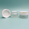Luxury Frosted Glass Skincare Bottle Set