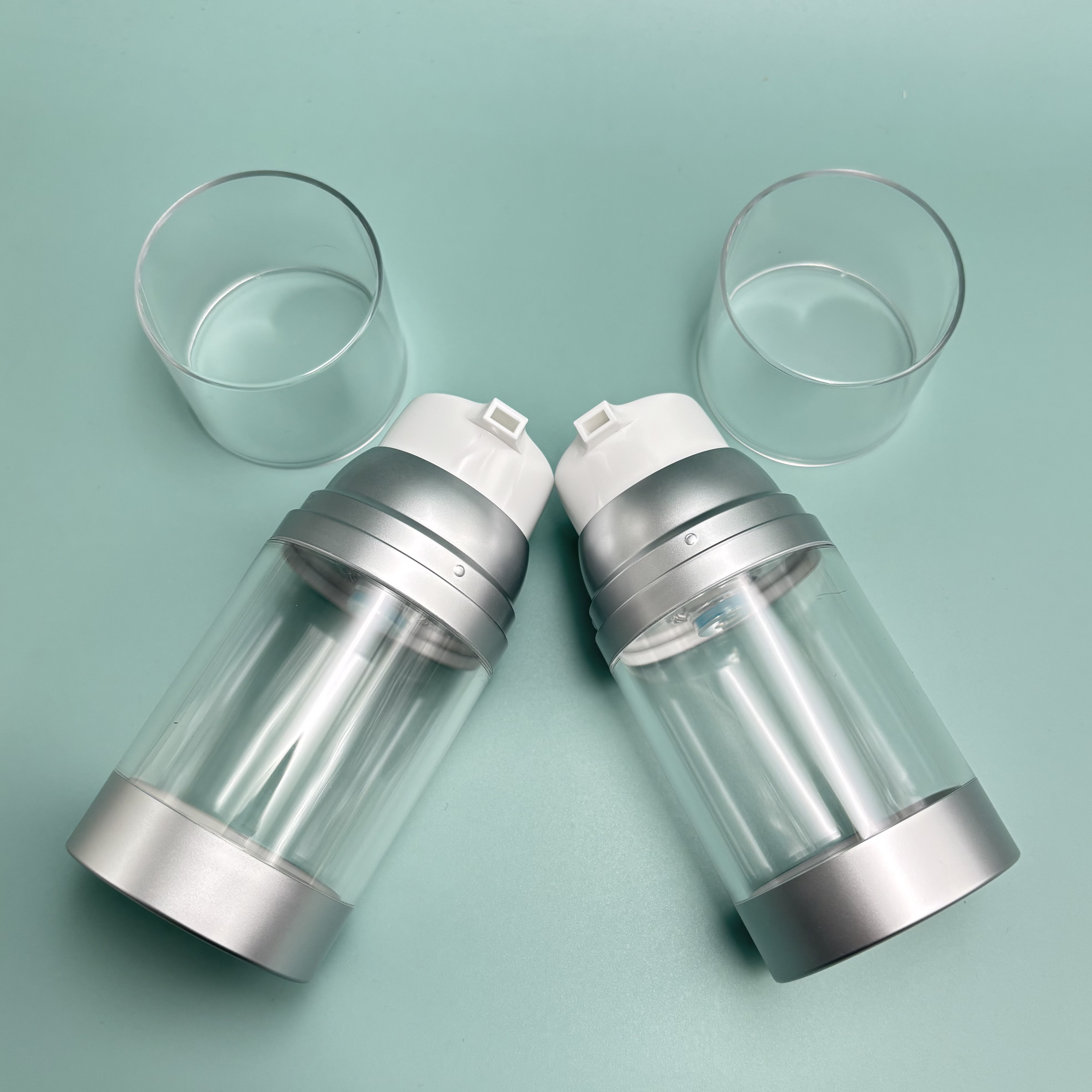 50ml AS Cosmetic Plastic Airless Bottle