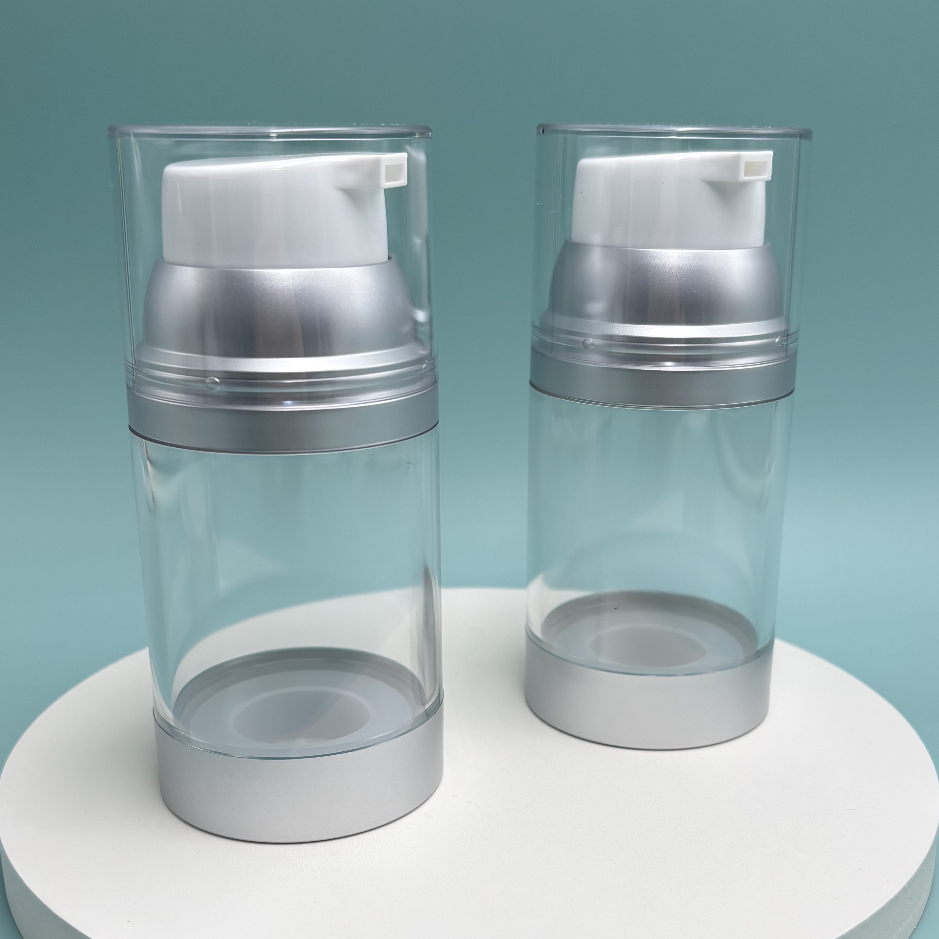 50ml AS Cosmetic Plastic Airless Bottle